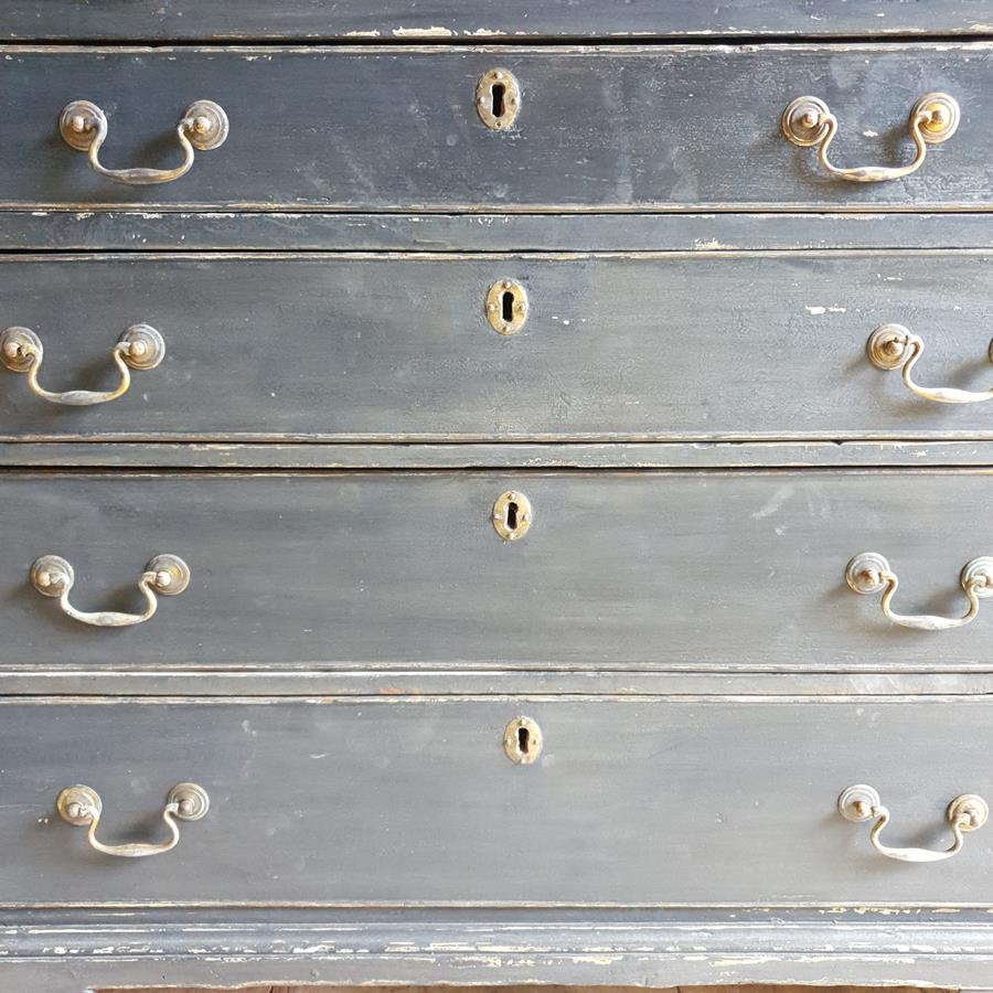 19th Century Glazed Bureau Cabinet