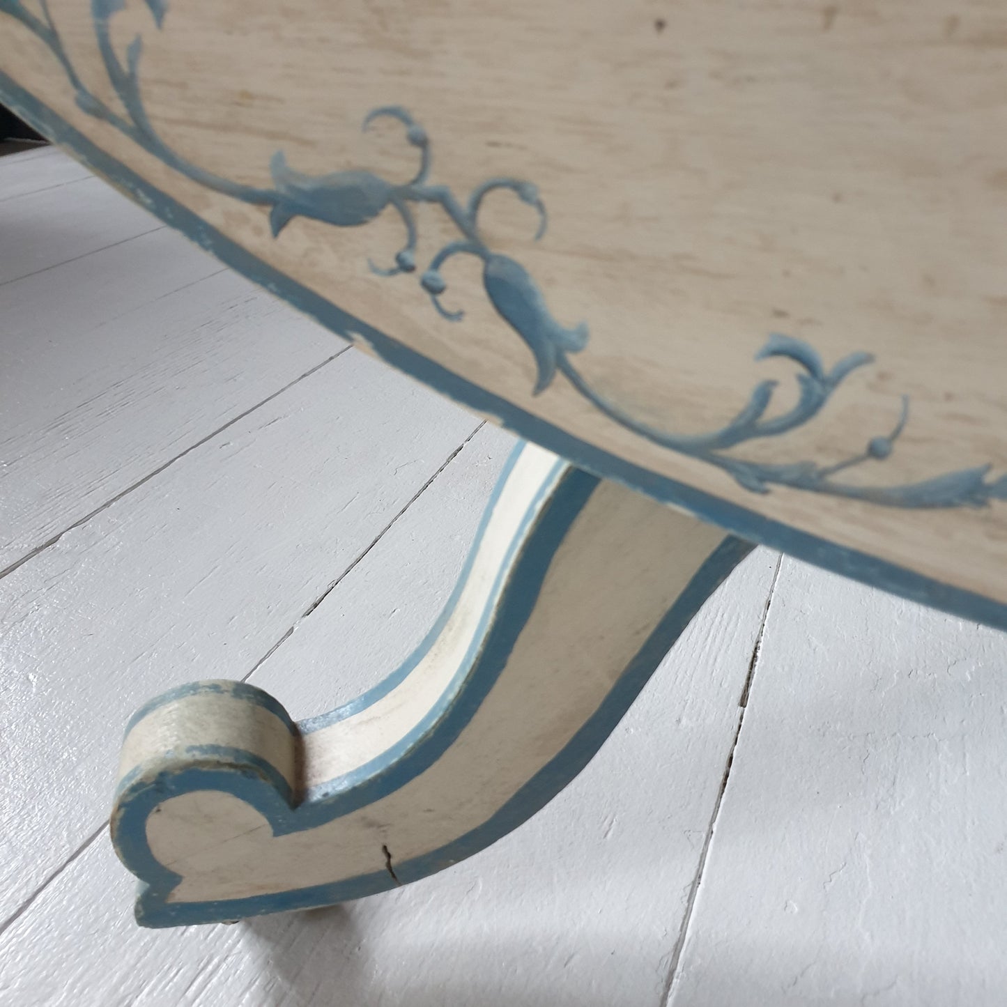Painted French Tilt Top Centre Table