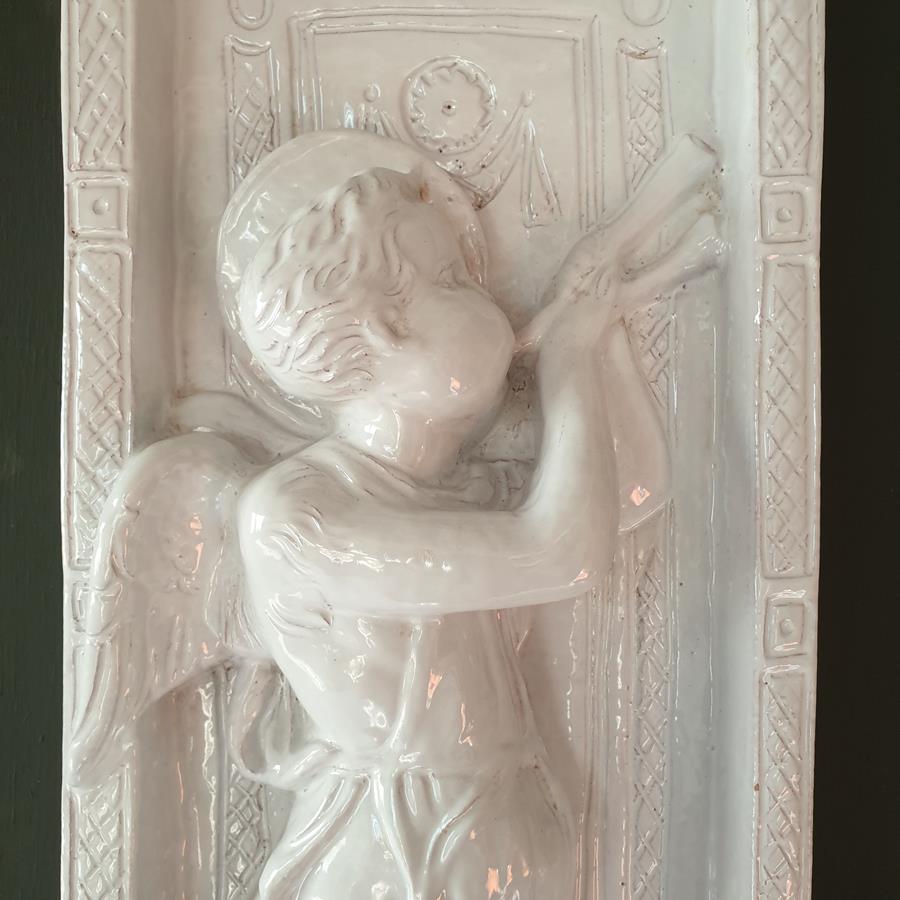 Set Of Cherub Plaques