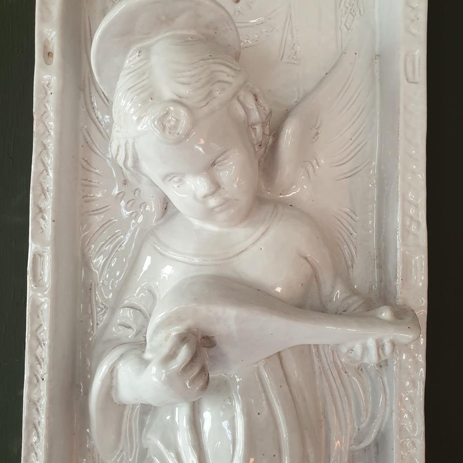 Set Of Cherub Plaques