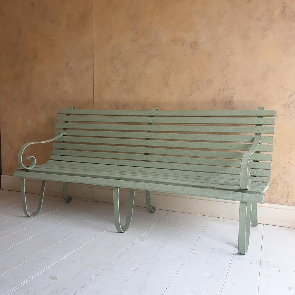 Wrought Iron Bench