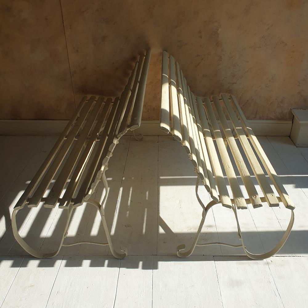 A Pair Of Edwardian Benches
