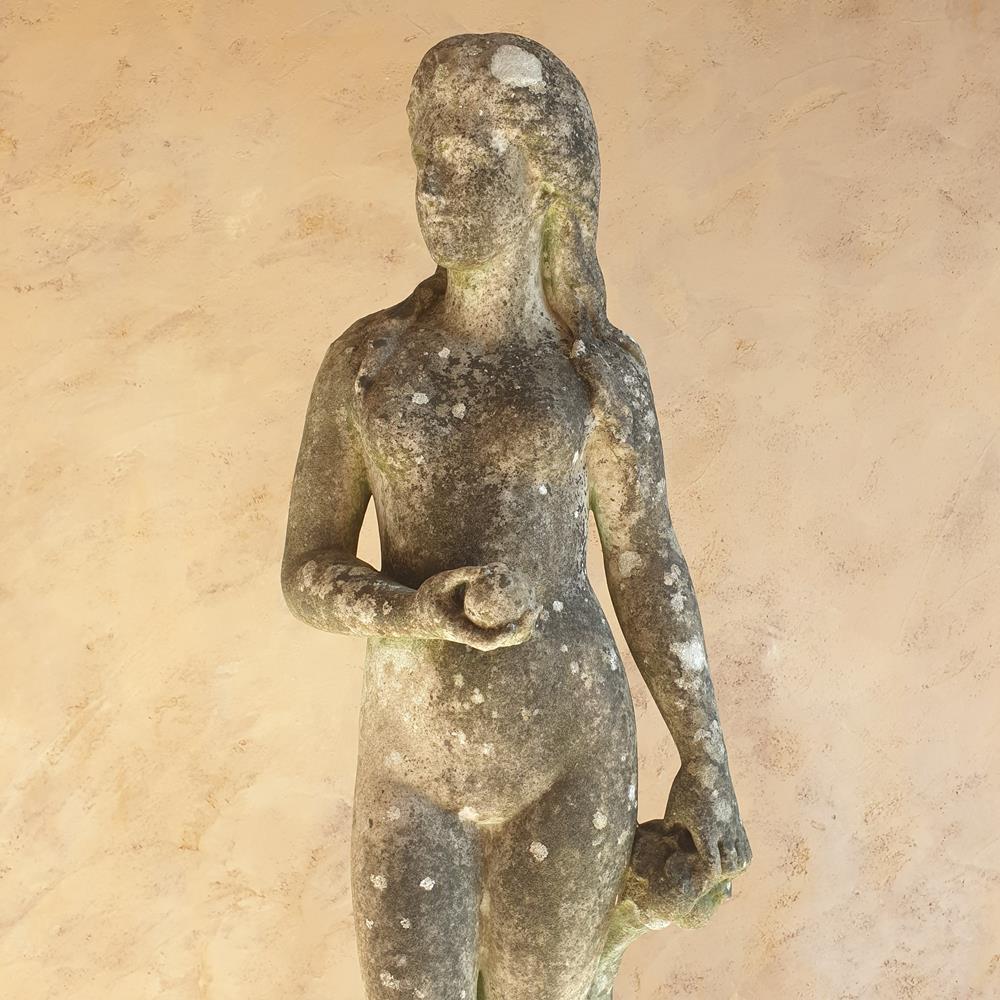 Marble Statue Of Eve By Percy Wood