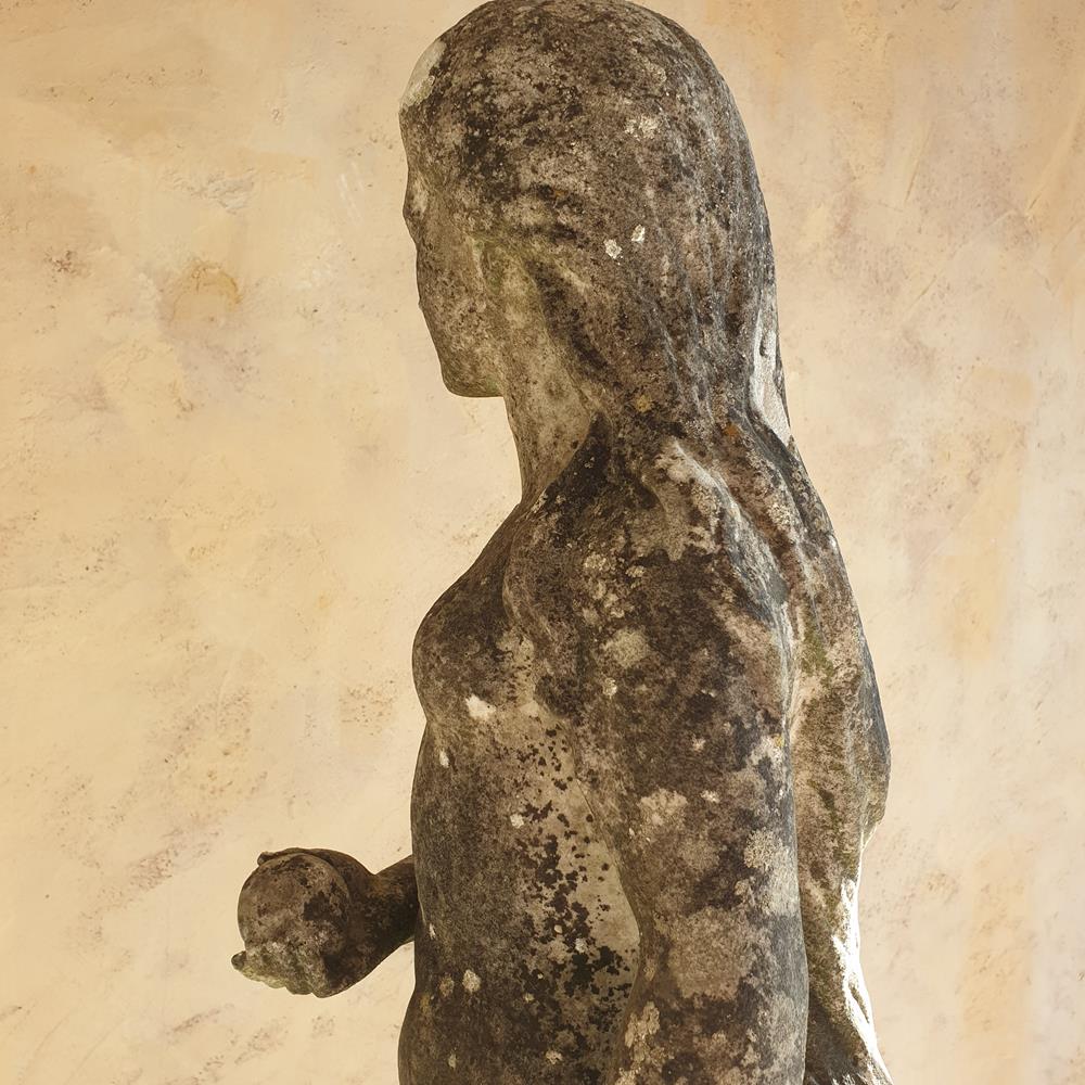 Marble Statue Of Eve By Percy Wood