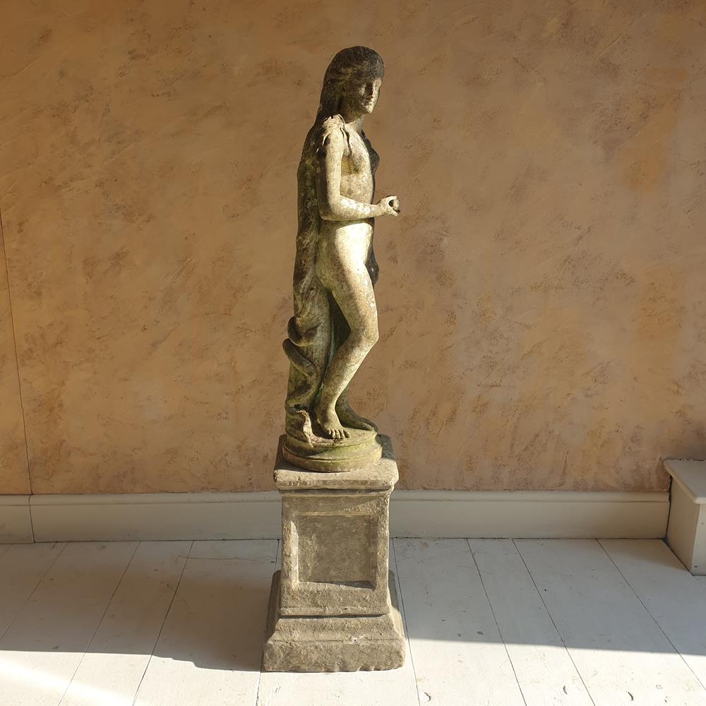 Marble Statue Of Eve By Percy Wood