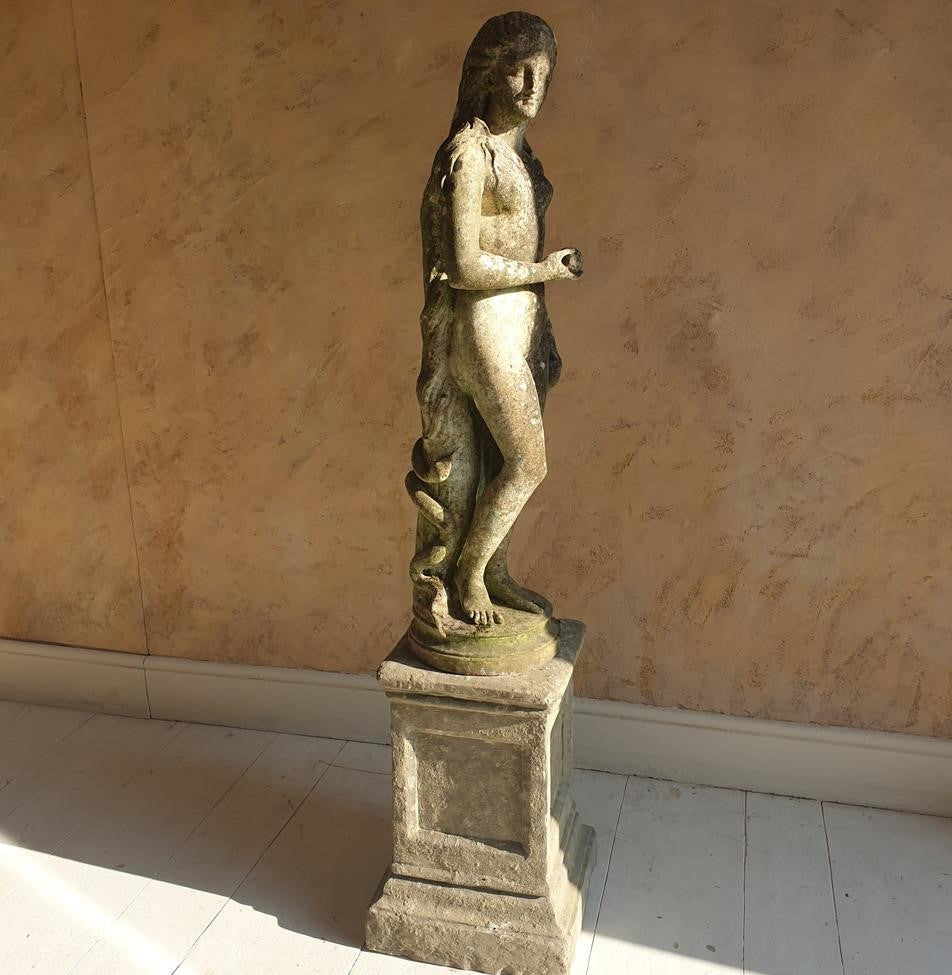 Marble Statue Of Eve By Percy Wood