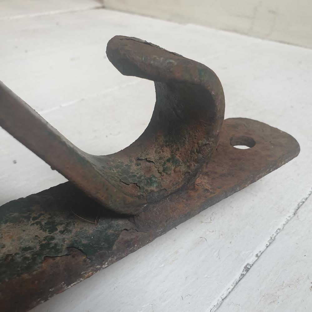 Wrought Iron Scrolled Bench