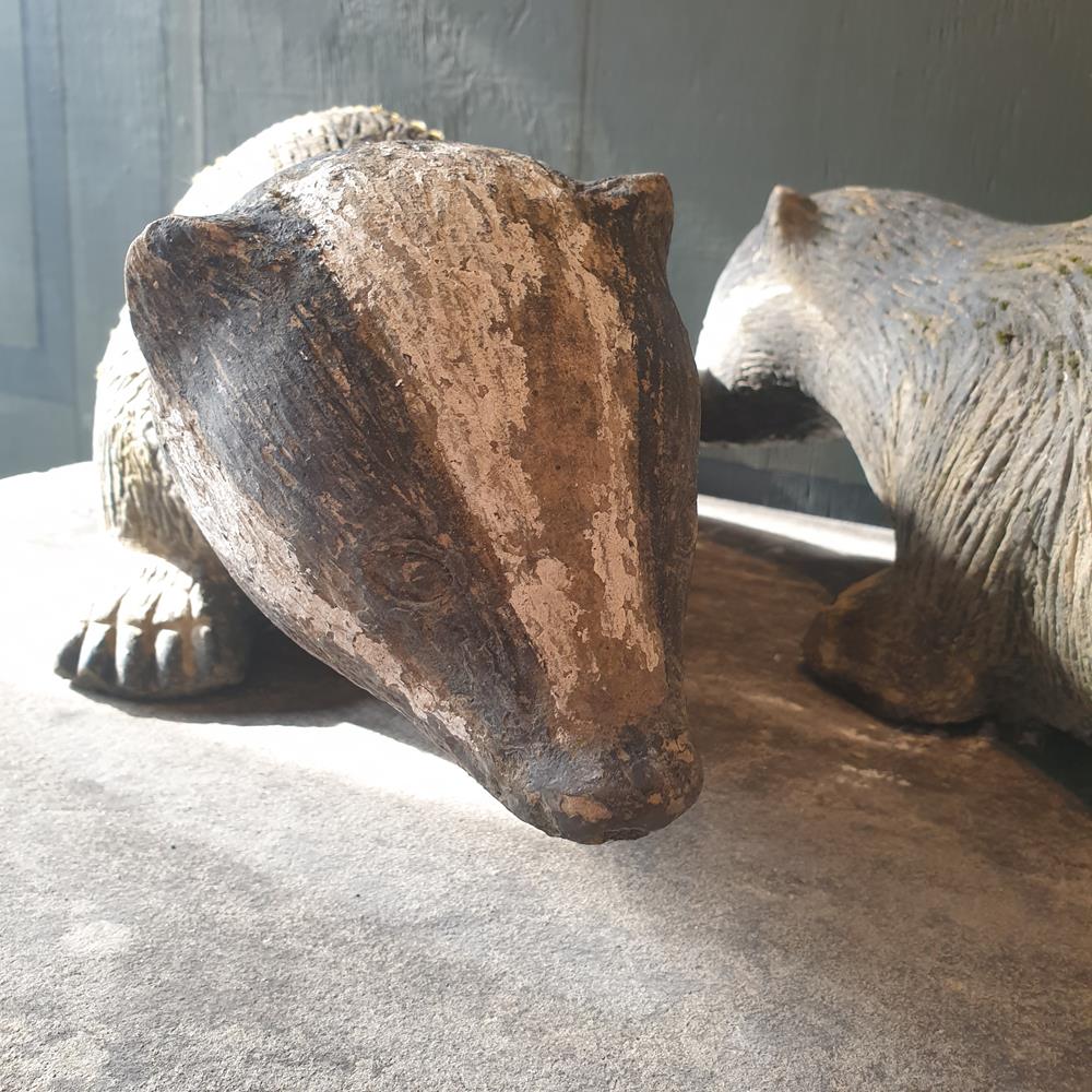Pair Of Badgers