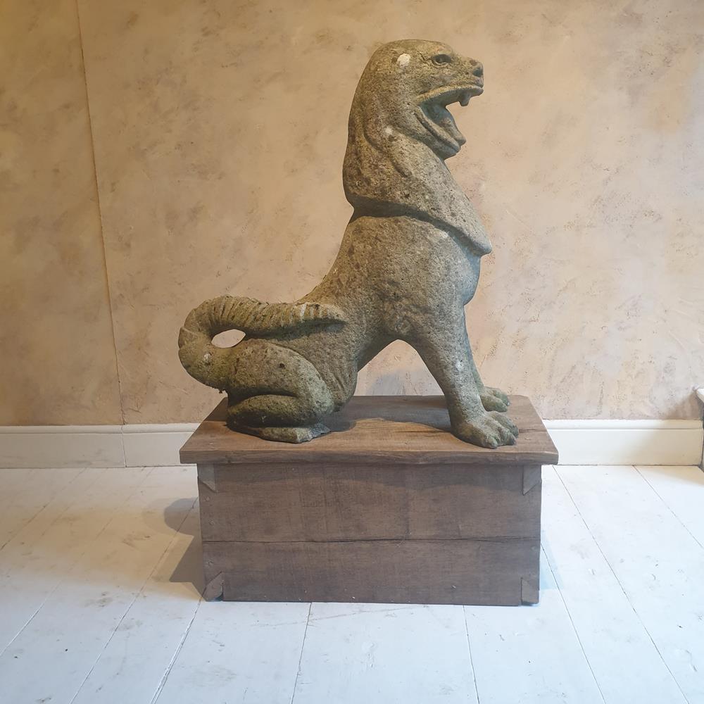 The French Beastie Statue