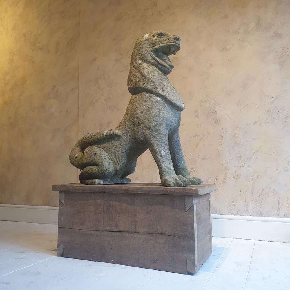 The French Beastie Statue