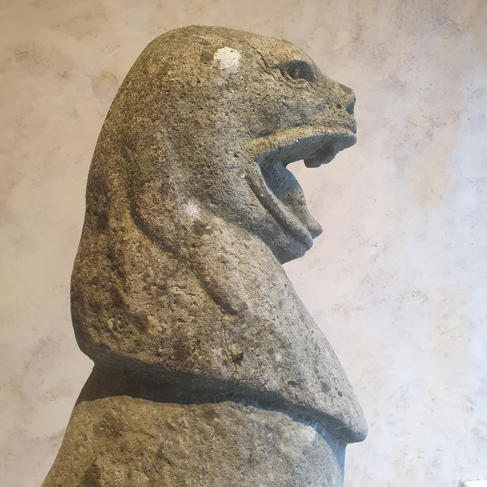 The French Beastie Statue