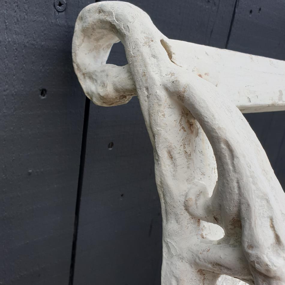 Serpent & Dog Motif Bench