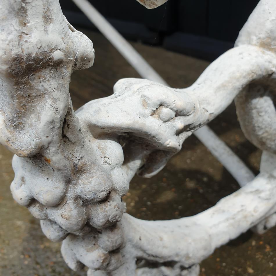 Serpent & Dog Motif Bench