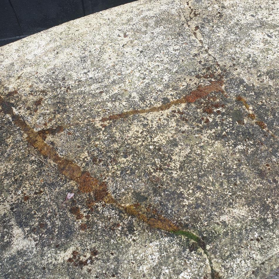 A Pair Of Concrete Benches