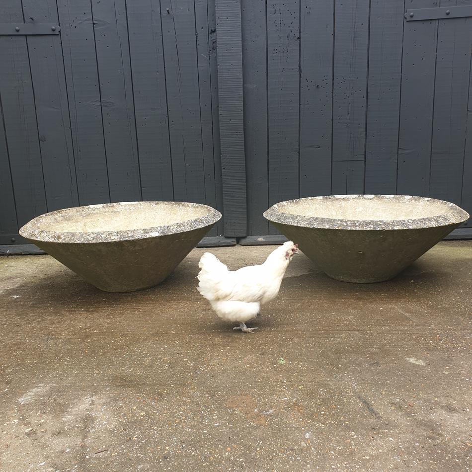 A Pair Of Modernist Planters