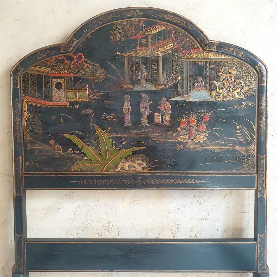 An Edwardian Chinoiserie Bedroom Suite