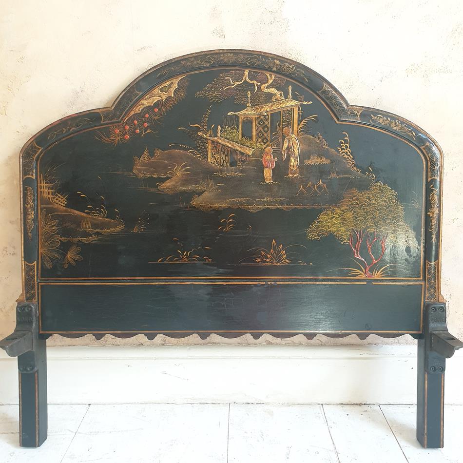 An Edwardian Chinoiserie Bedroom Suite