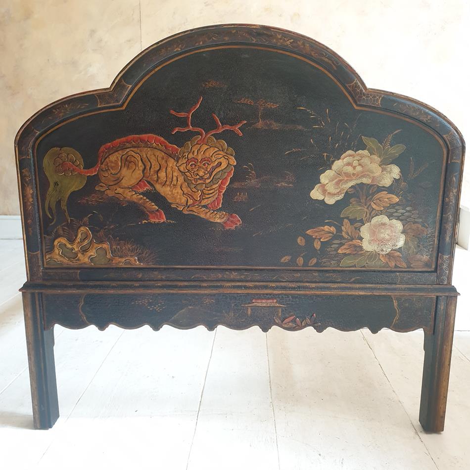 An Edwardian Chinoiserie Bedroom Suite