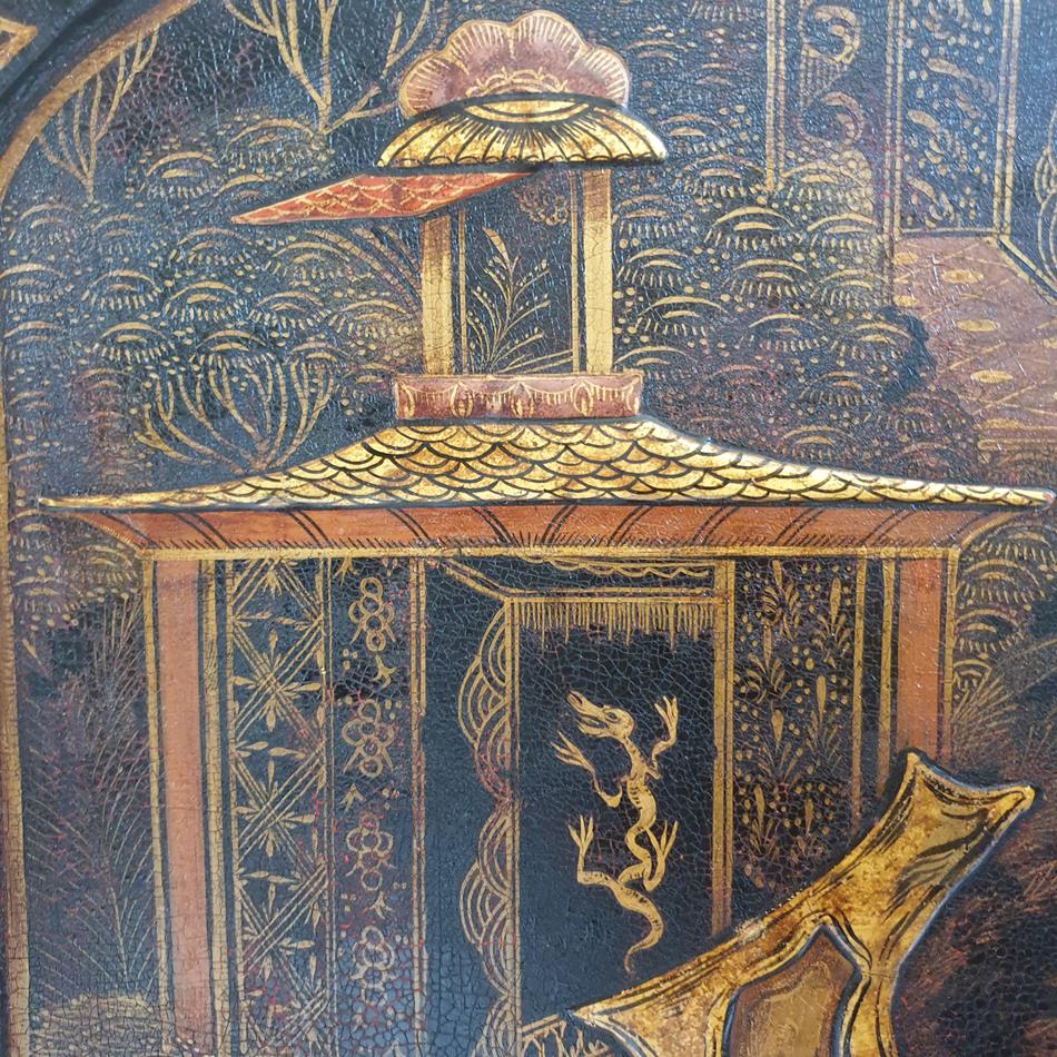 An Edwardian Chinoiserie Bedroom Suite