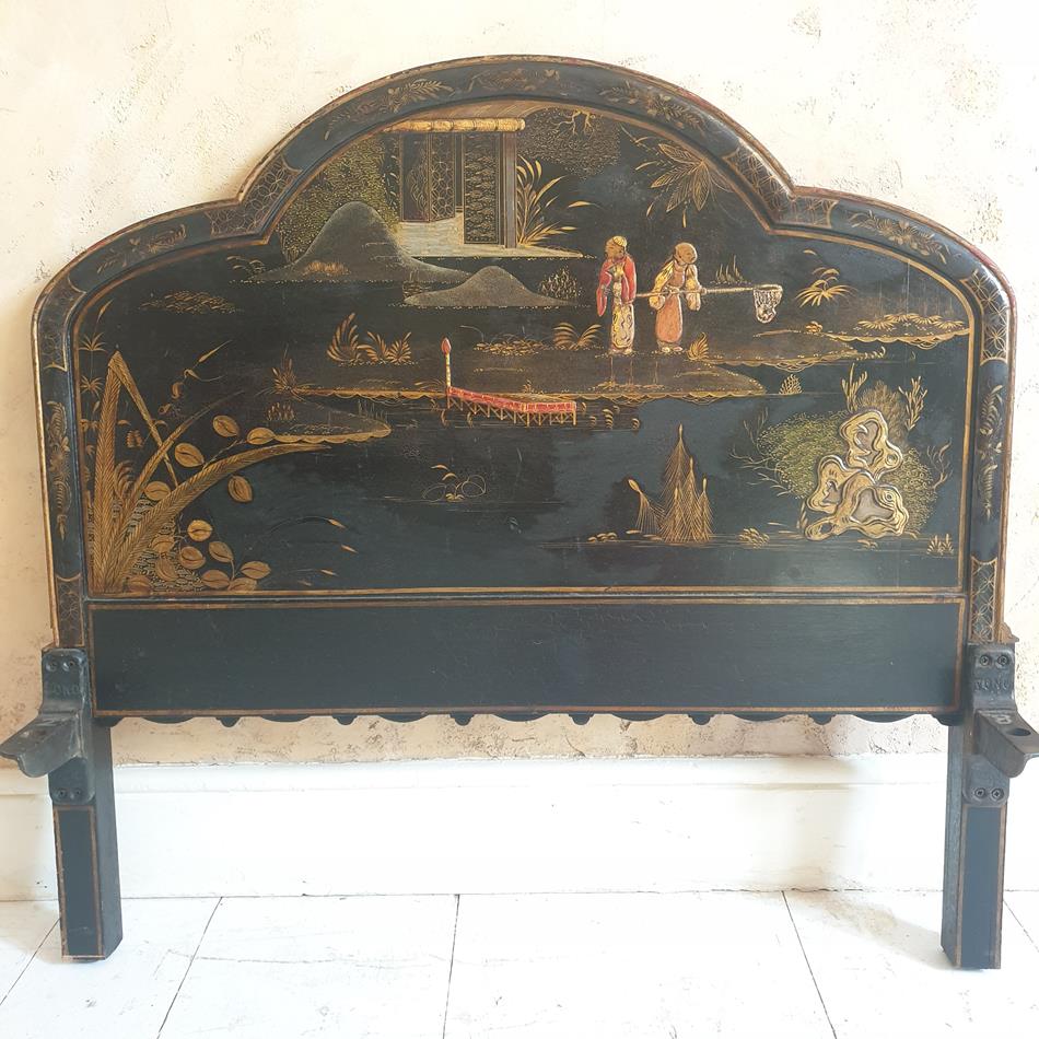 An Edwardian Chinoiserie Bedroom Suite