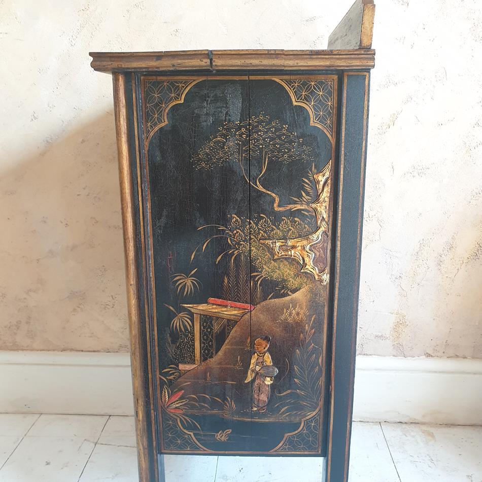 An Edwardian Chinoiserie Bedroom Suite