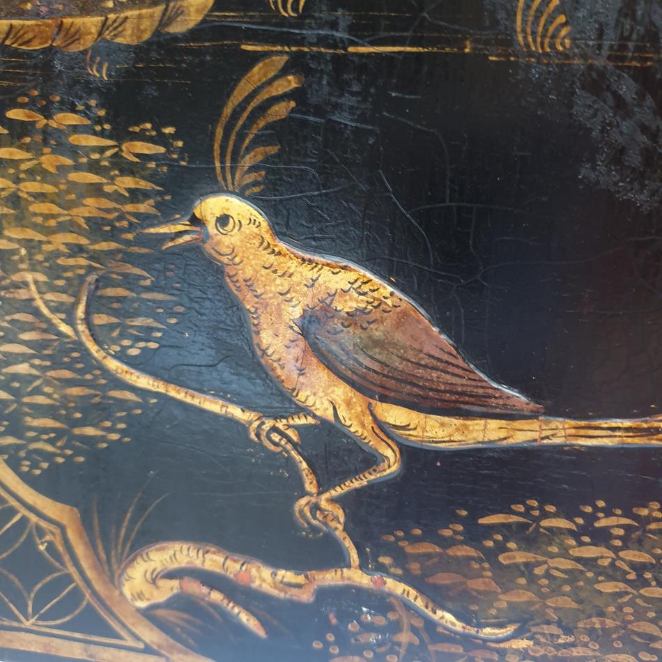 An Edwardian Chinoiserie Bedroom Suite