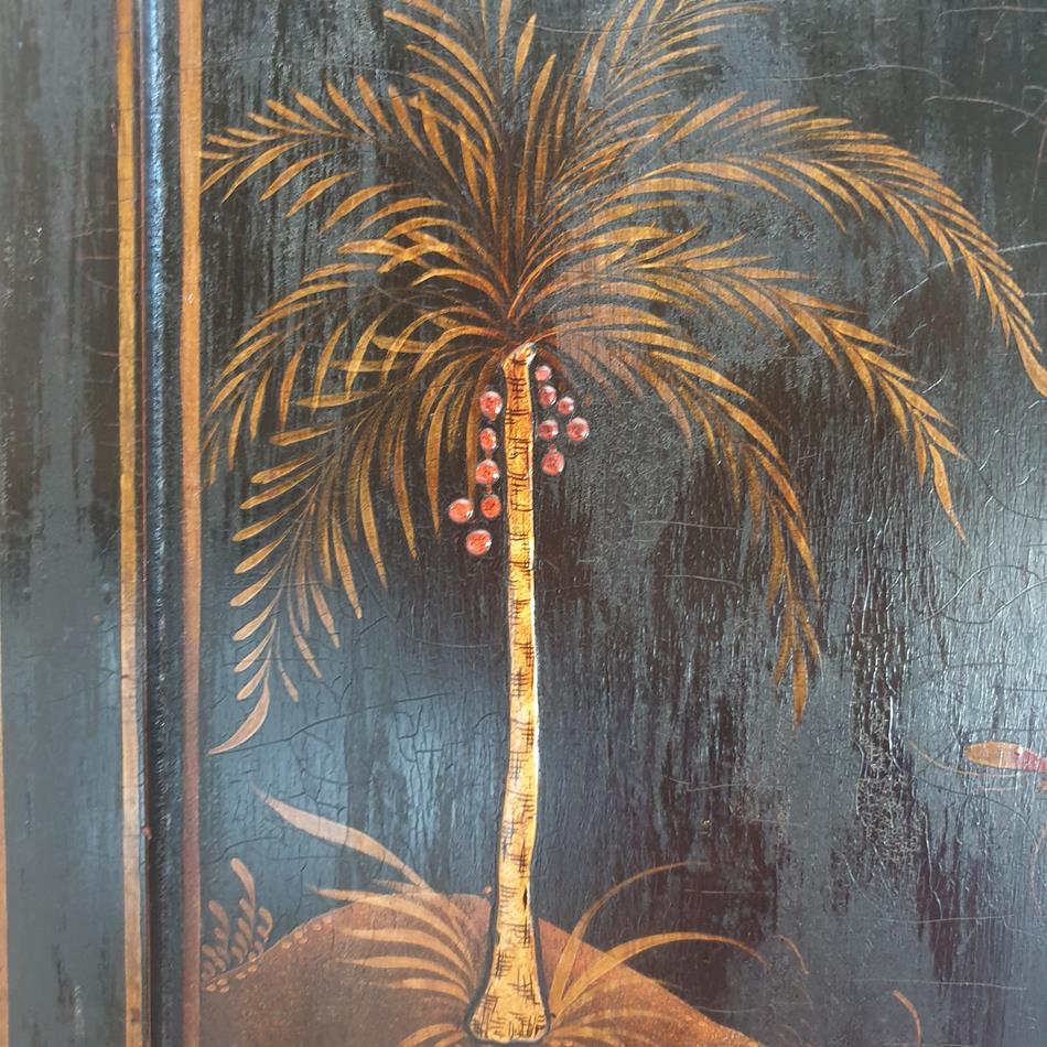 An Edwardian Chinoiserie Bedroom Suite