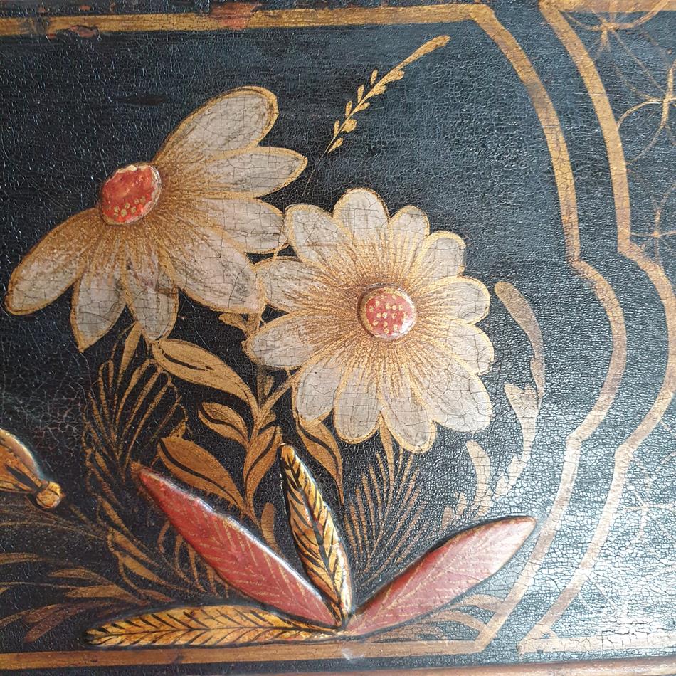 An Edwardian Chinoiserie Bedroom Suite