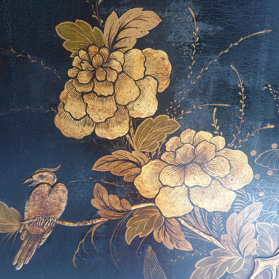 An Edwardian Chinoiserie Bedroom Suite