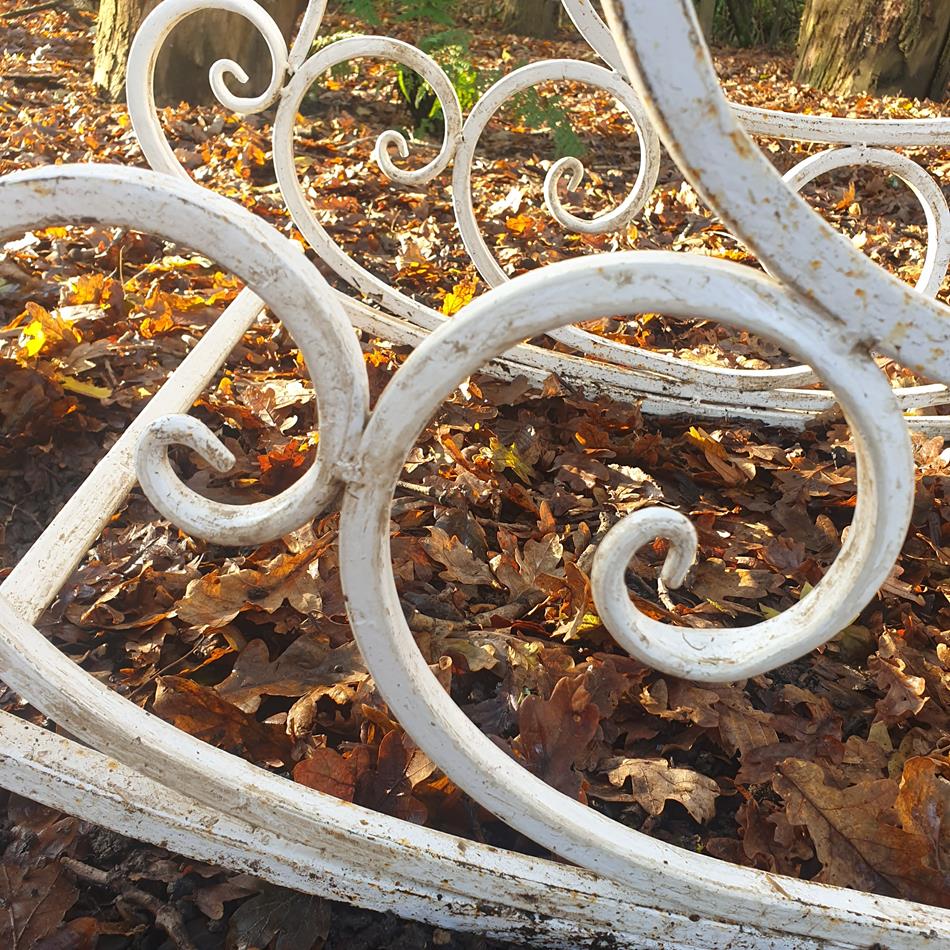 A Pair Of French Iron Rocking Chairs