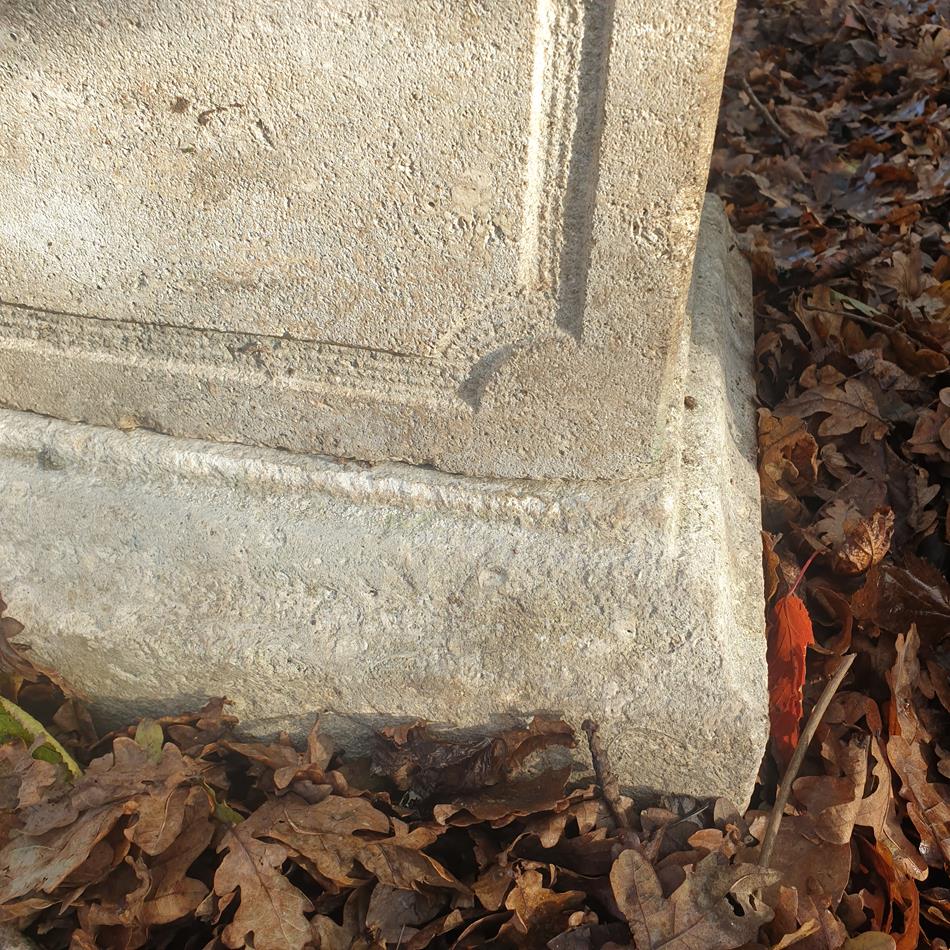 A Pair Of 19th Century Stone Plinths