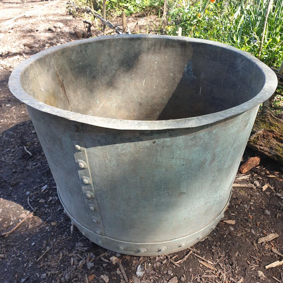 Victorian Copper Planter