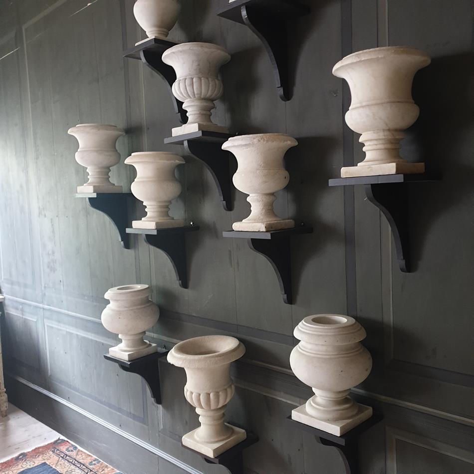 19th Century Marble Urn Collection