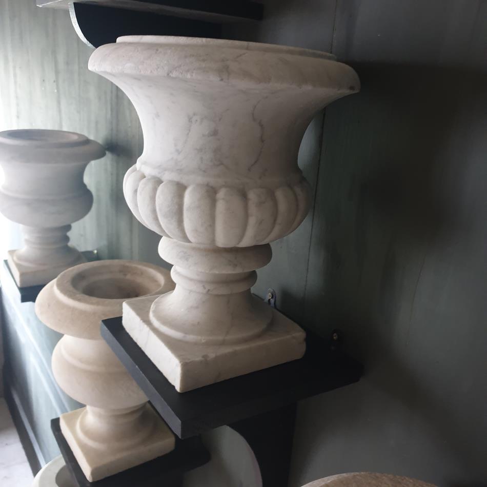 19th Century Marble Urn Collection