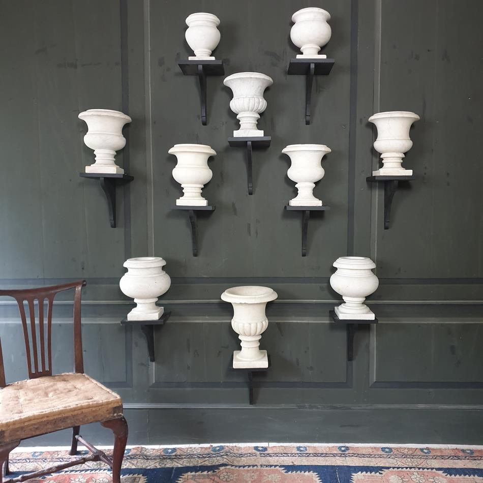 19th Century Marble Urn Collection