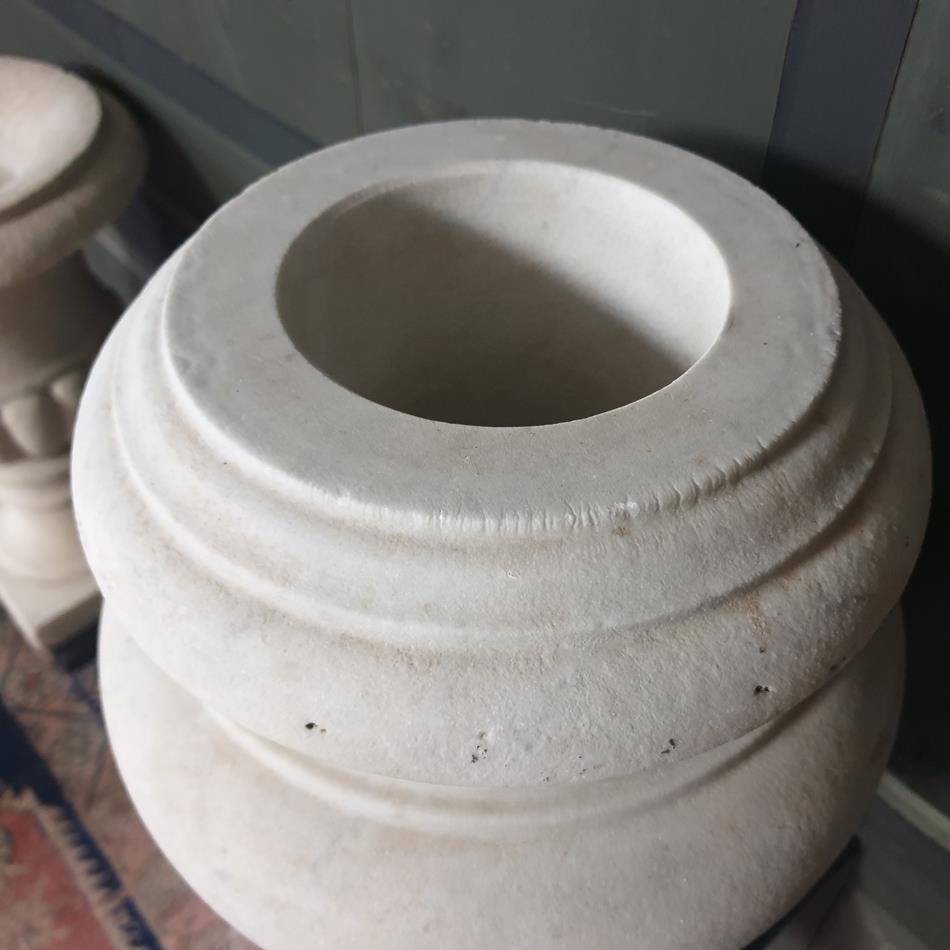 19th Century Marble Urn Collection