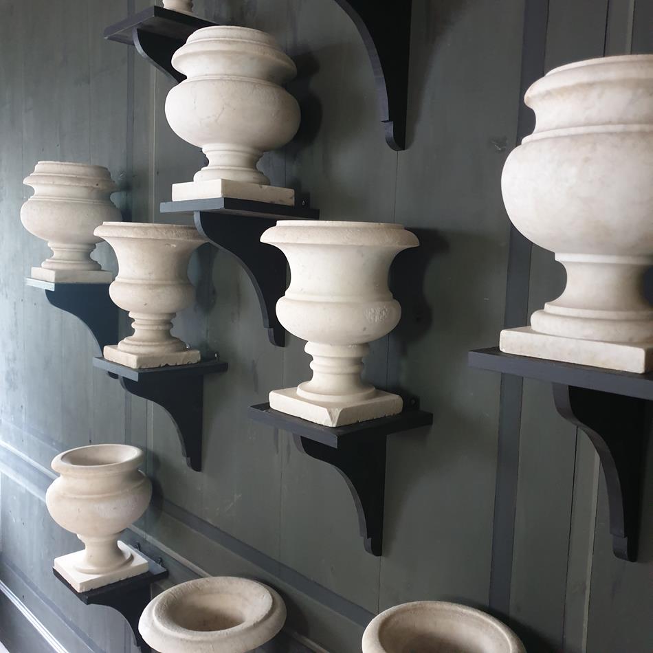 19th Century Marble Urn Collection