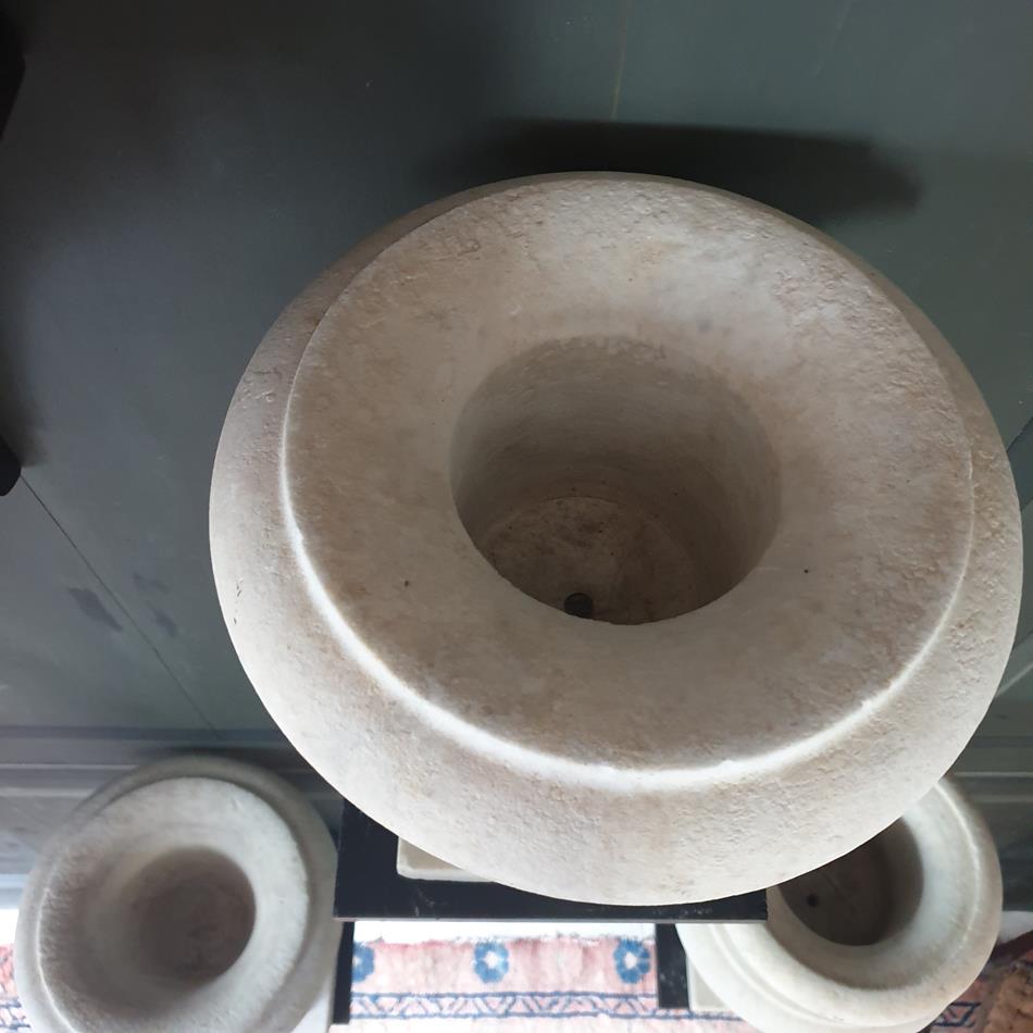 19th Century Marble Urn Collection