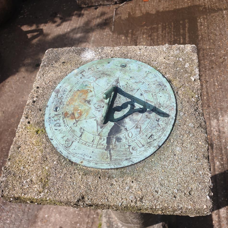 A Composite Stone Sundial