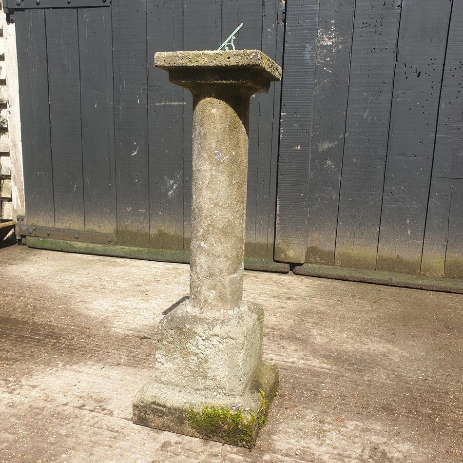 A Composite Stone Sundial