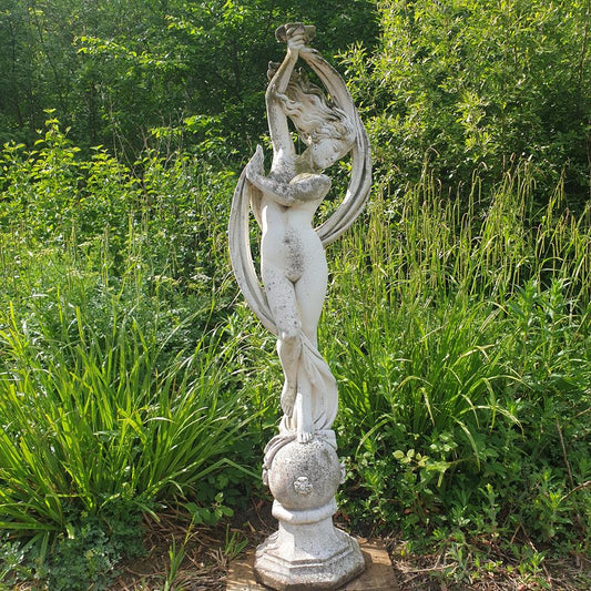 A Dancing Maiden Sculpture By Papini