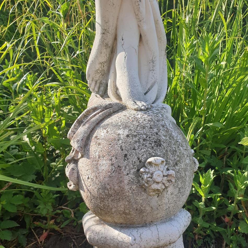 A Dancing Maiden Sculpture By Papini