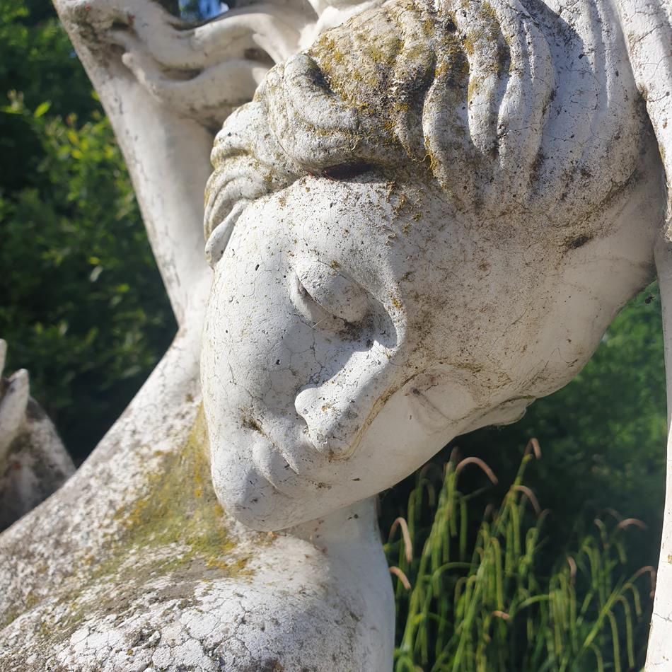 A Dancing Maiden Sculpture By Papini