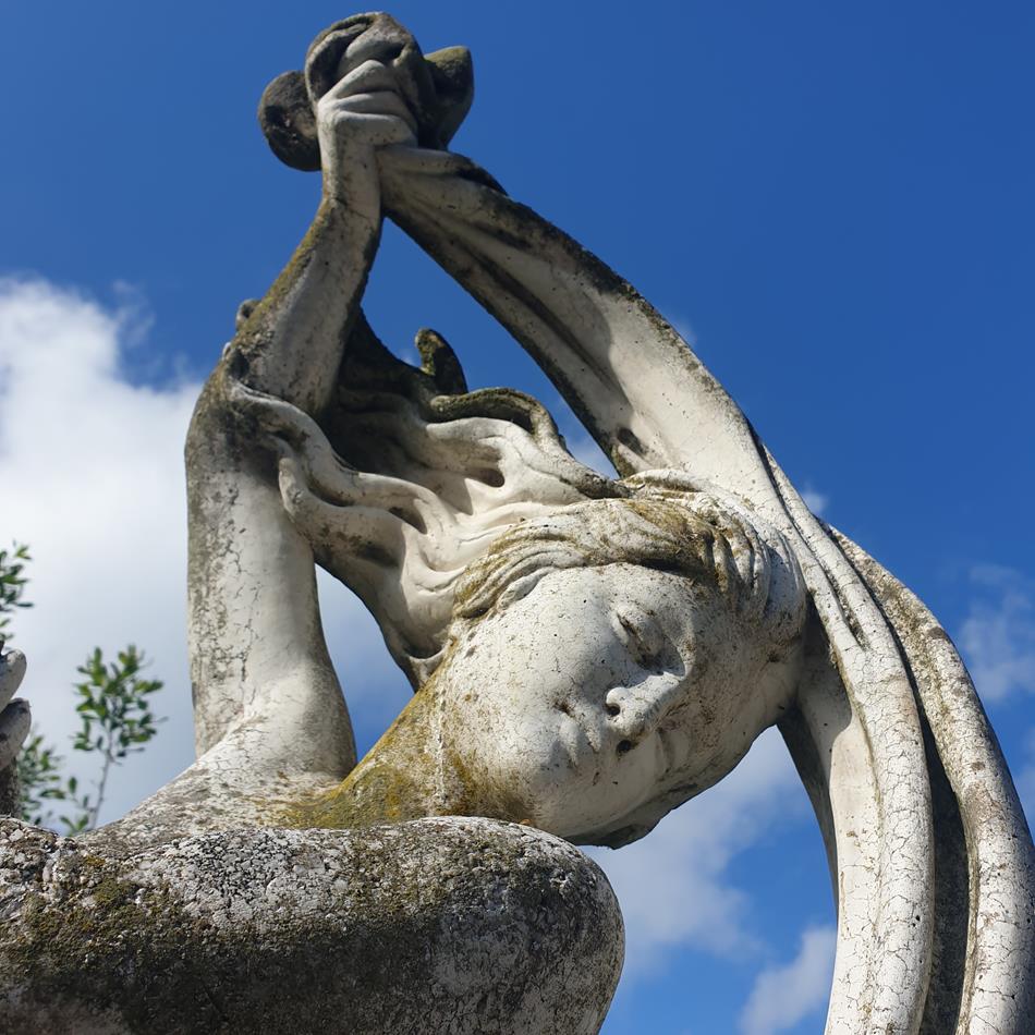 A Dancing Maiden Sculpture By Papini