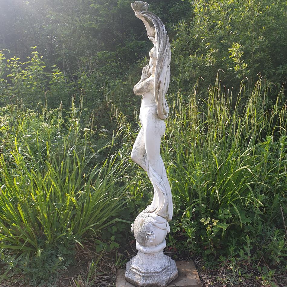 A Dancing Maiden Sculpture By Papini