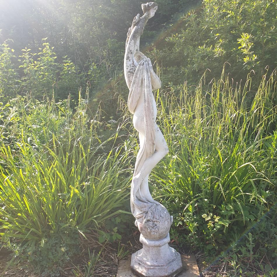 A Dancing Maiden Sculpture By Papini