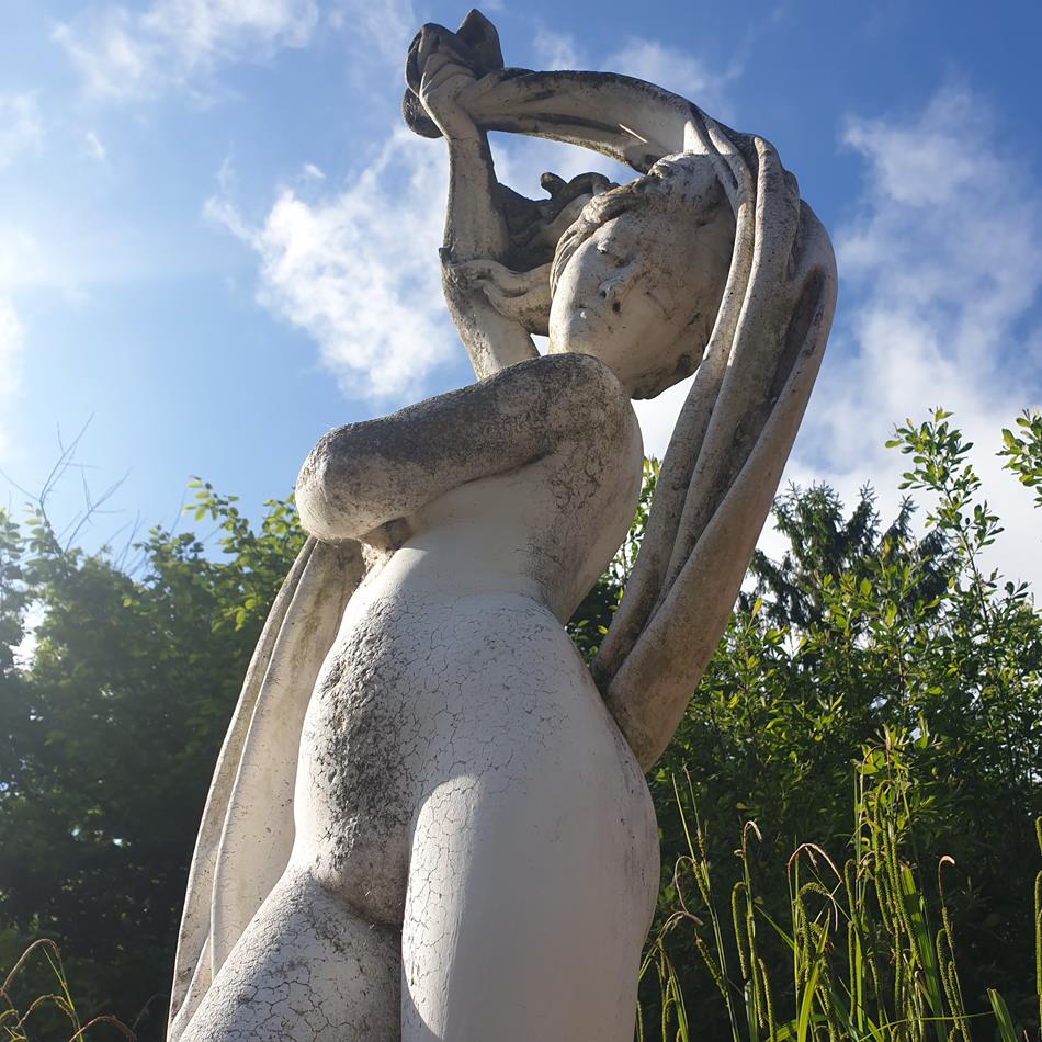 A Dancing Maiden Sculpture By Papini