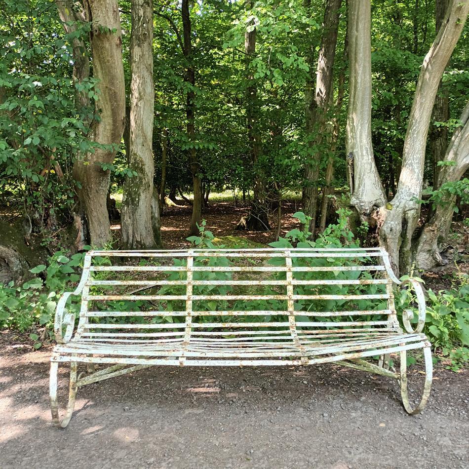 Regency Iron Bench