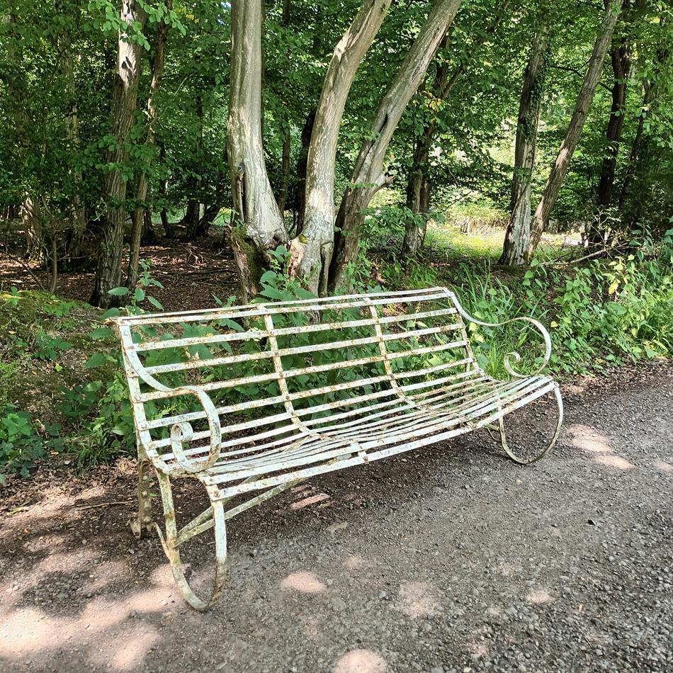 Regency Iron Bench