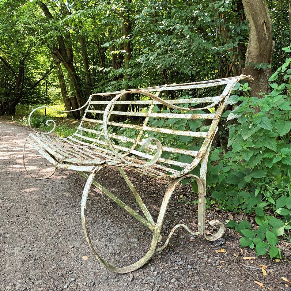 Regency Iron Bench
